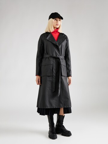 Stutterheim Overgangsfrakke 'Kista' i sort: forside