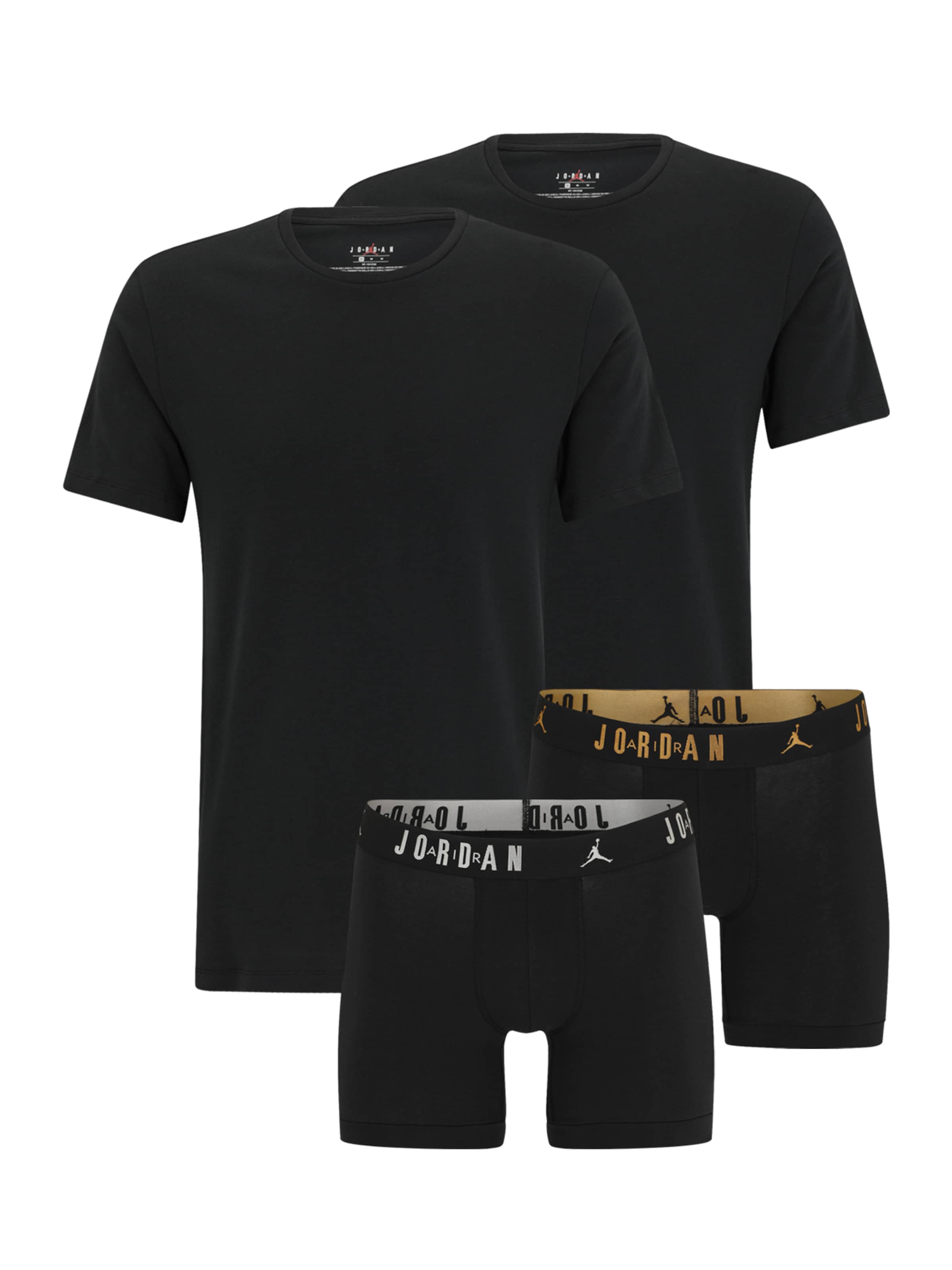 Jordan Boxerky – černá: přední strana