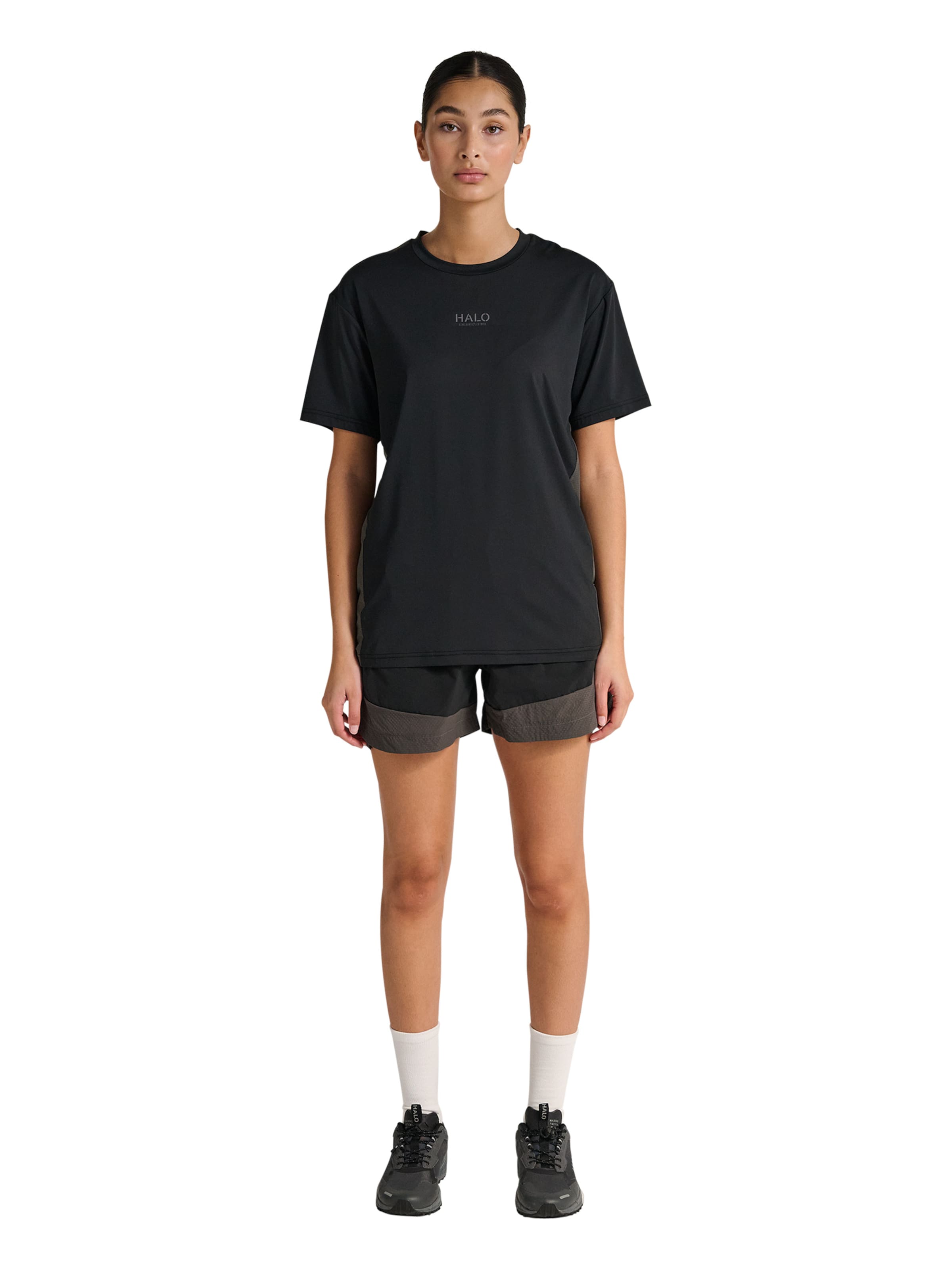 HALO Shirt in Schwarz