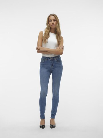 VERO MODA - Skinny Vaquero 'Flash' en azul