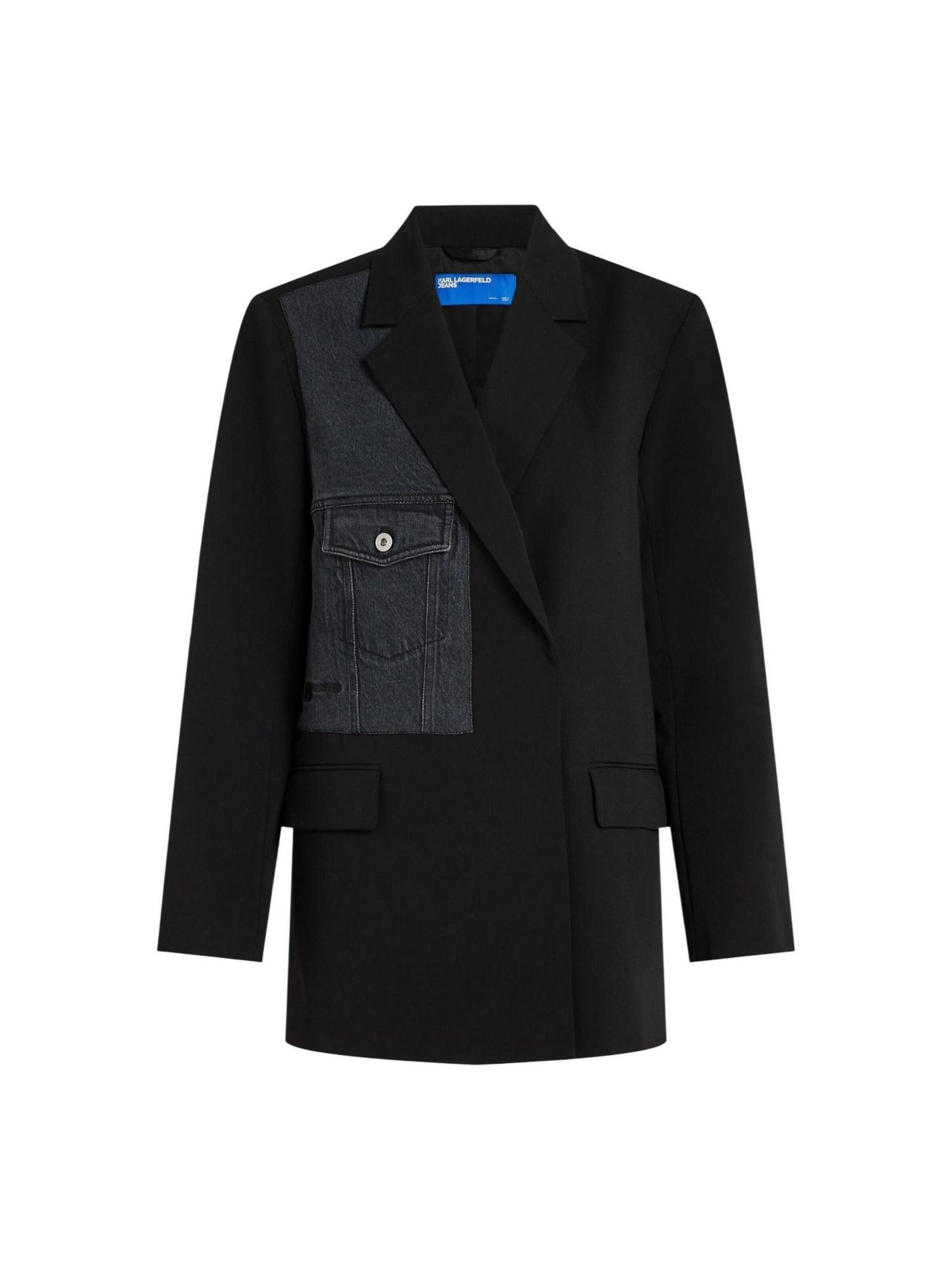 Blazer di KARL LAGERFELD JEANS in nero: frontale