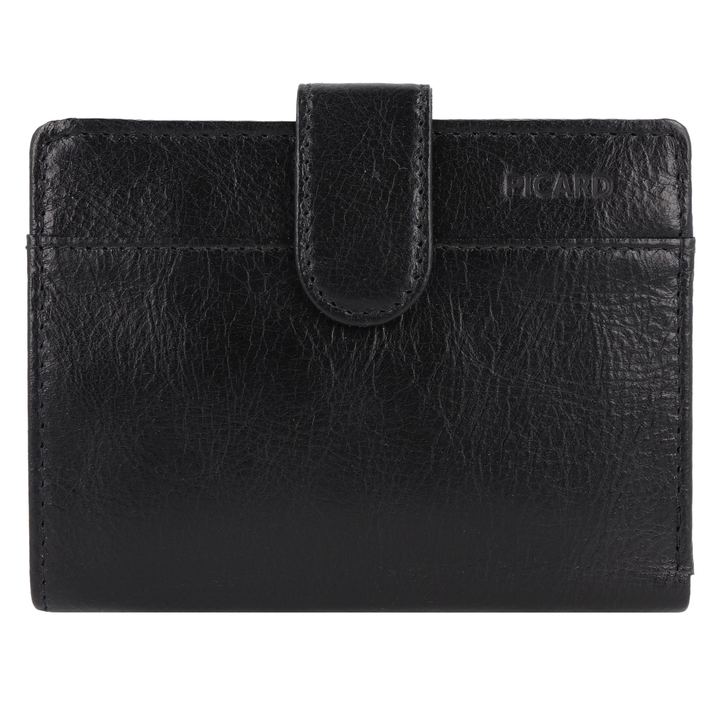 Picard Wallet 'Buddy 1' in Black: front