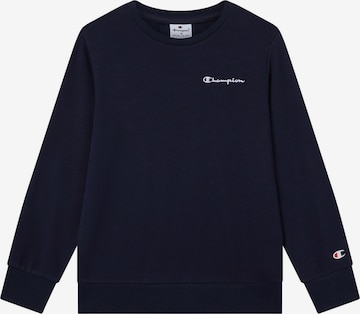 Sweat Champion Authentic Athletic Apparel en bleu : devant