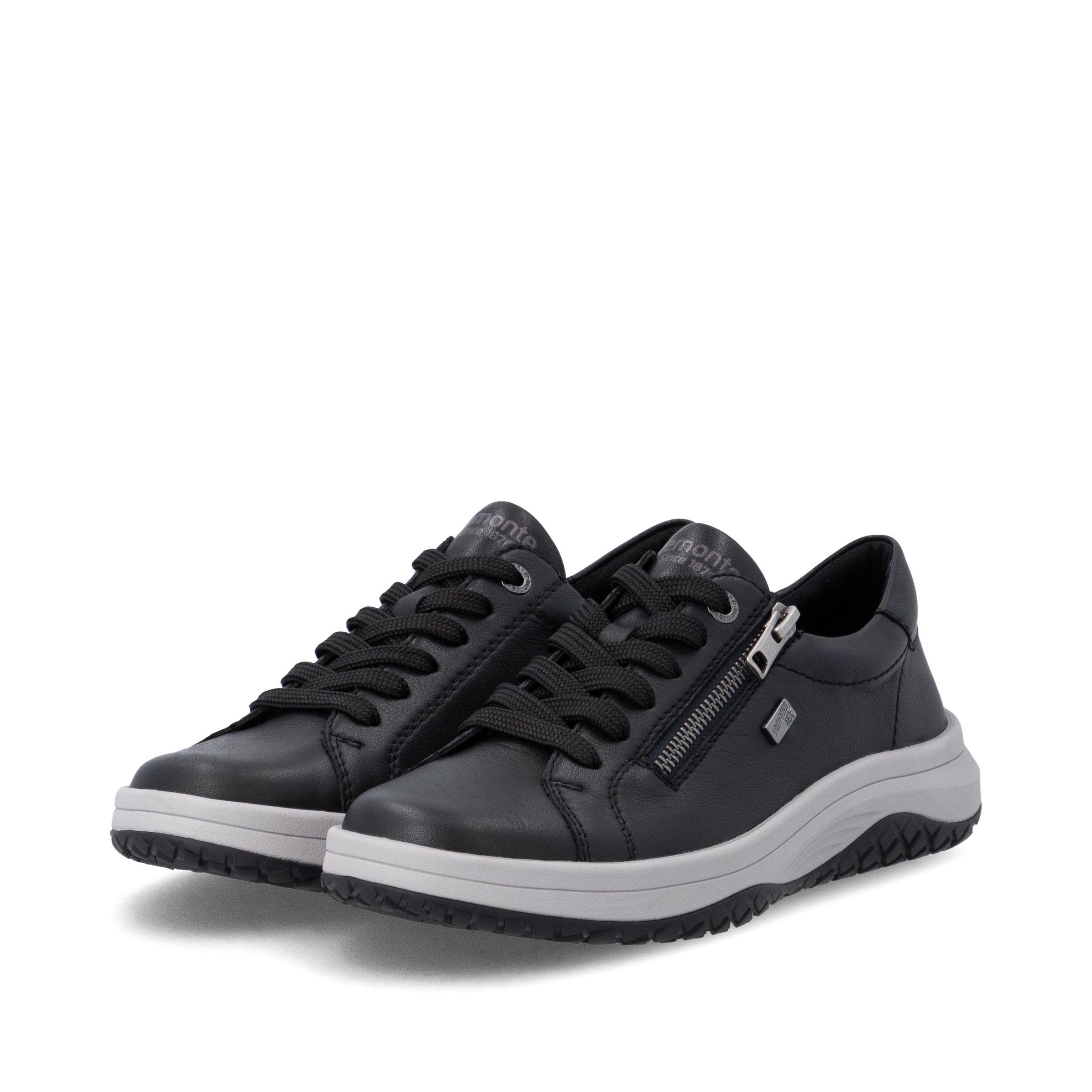 Chaussure de sport à lacets REMONTE en noir