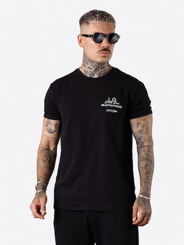 ESTEEM Shirt 'Sélection Privée' in Black: front