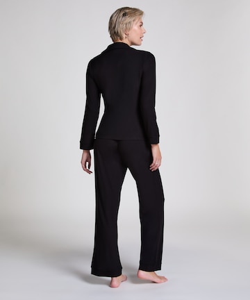 Hunkemöller Slaapshirt in Zwart