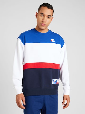 Champion Authentic Athletic Apparel Sweatshirt in Blue: front
