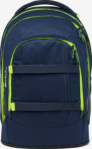 Satch Backpack 'pack' in Blue: front