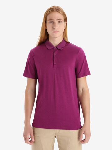 T-Shirt fonctionnel 'Tech Lite II' ICEBREAKER en violet : devant