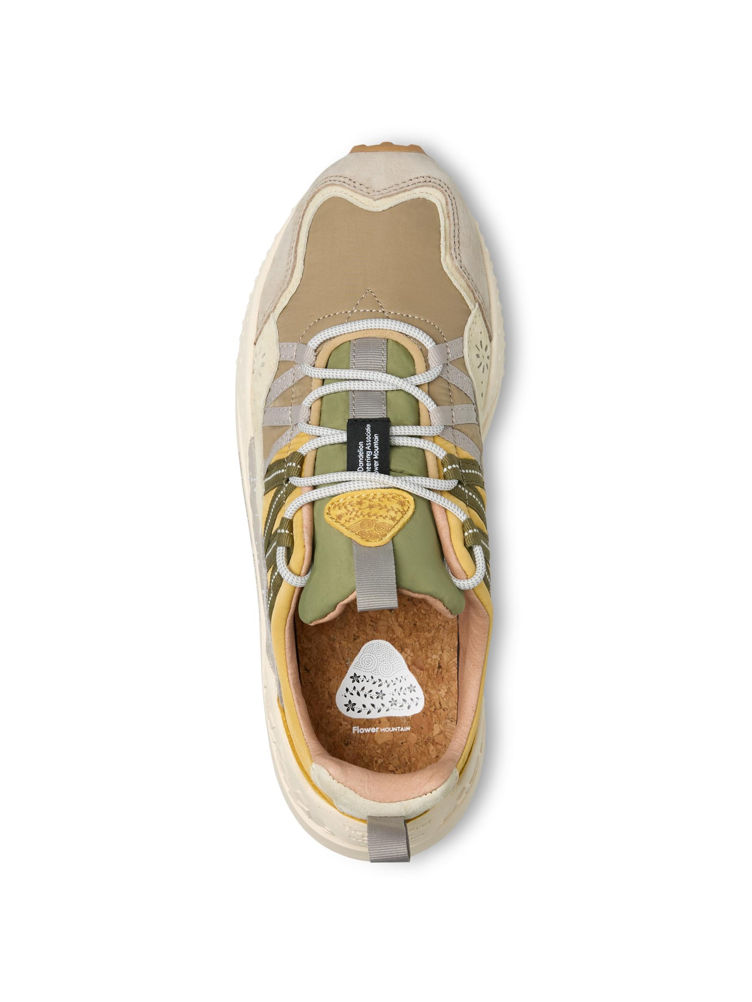 Baskets basses 'WASHI MAN' Flower Mountain en gris