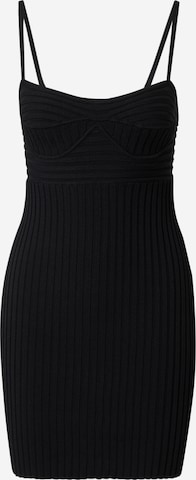 LeGer by Lena Gercke - Vestido de malha 'Arlene' em preto: frente