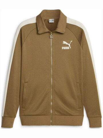 PUMA - Chaqueta deportiva 'Puma T7 Iconic' en marrón