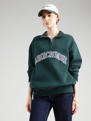 Abercrombie & Fitch Bluzka sportowa w kolorze zielony: przód