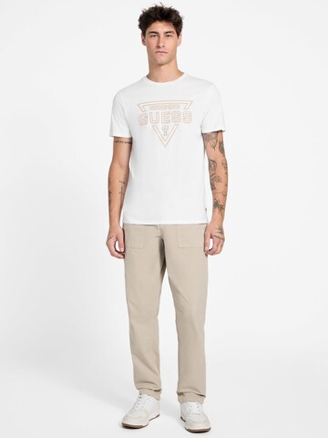 GUESS Tričko - Biela: predná strana
