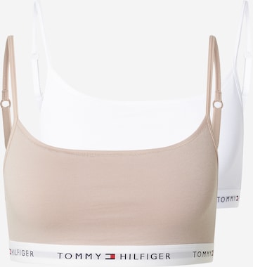 Tommy Hilfiger Underwear Бюстье Бюстгальтер в Бежевый: спереди