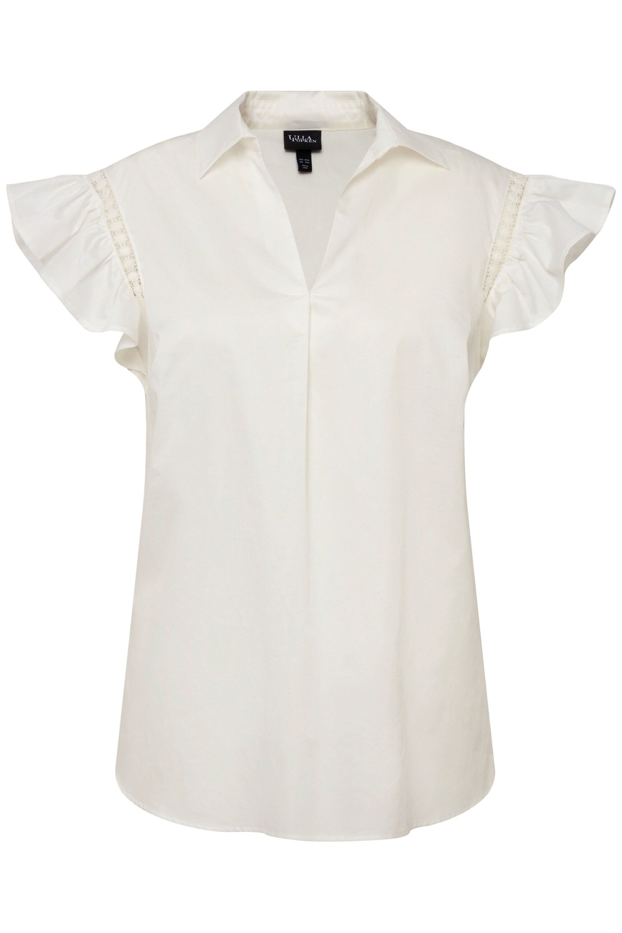 Ulla Popken Blouse in White: front
