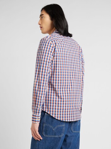 LEVI'S ® Slim Fit Skjorte 'LS Battery HM Shirt Slim' i blå