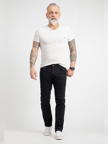 Rock Creek Regular Jeans in Schwarz