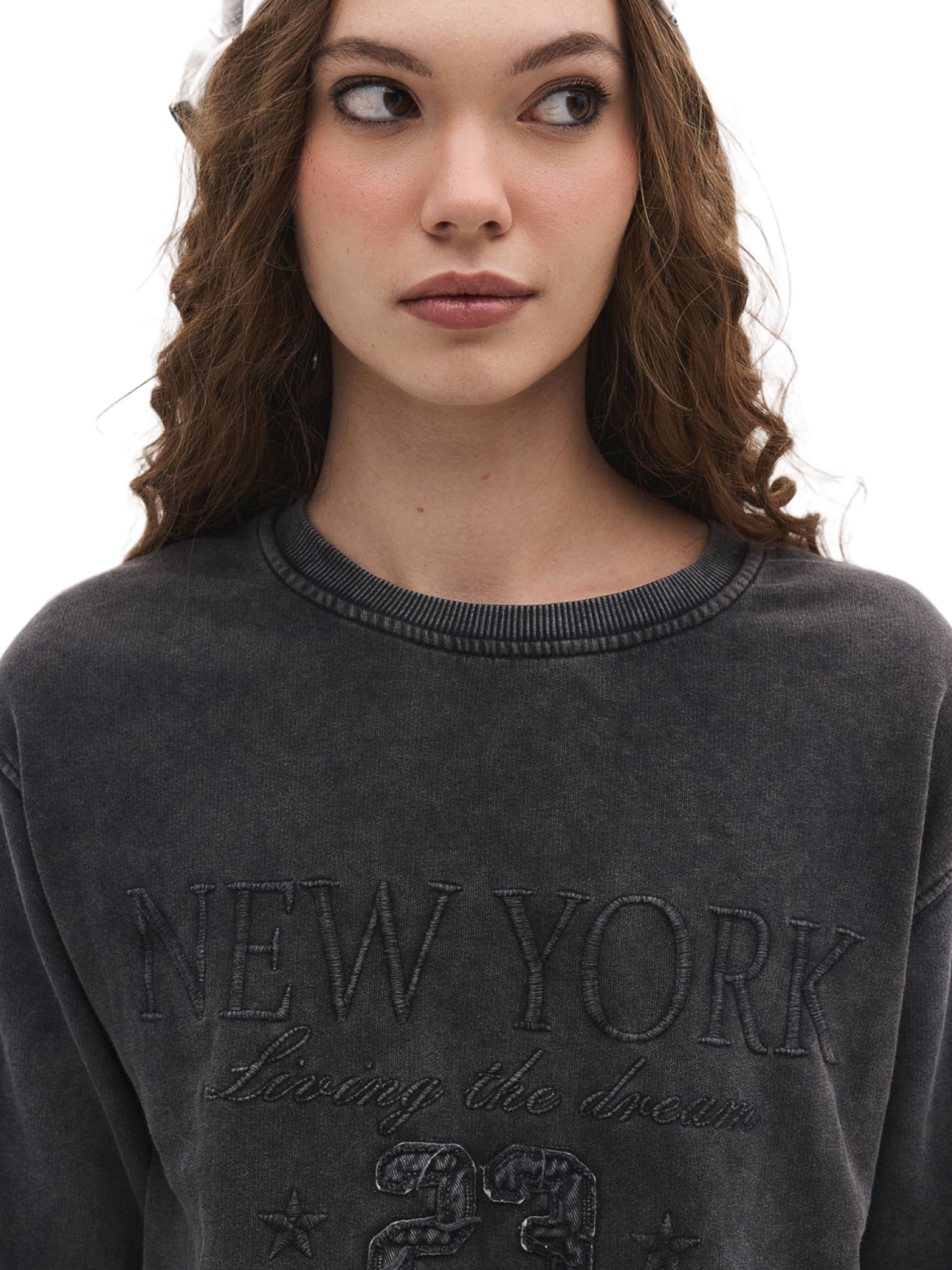 No Matter What Sweatshirt in Grau