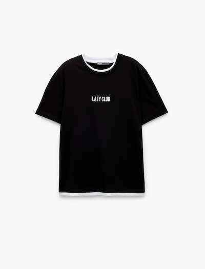 Koton Shirt in Black / White, Item view