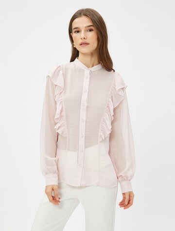 Koton Blouse in Pink: front