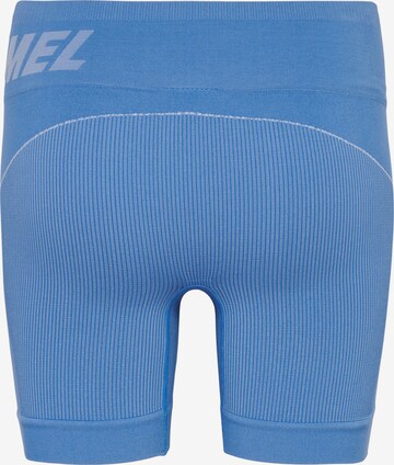 Hummel Skinny Workout Pants 'Christel' in Blue