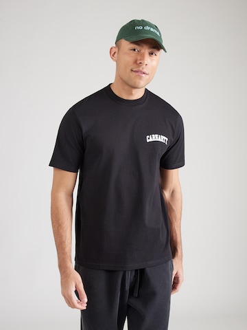 Carhartt WIP Μπλουζάκι 'University Script' σε μαύρο: μπροστά
