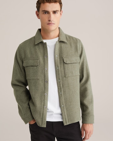 Veste mi-saison WE Fashion en vert : devant
