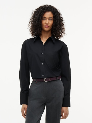 Chemisier TOMMY HILFIGER en noir : devant