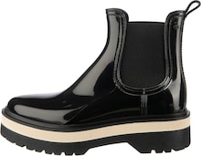 LEMON JELLY černé gumáky ve stylu chelsea boots