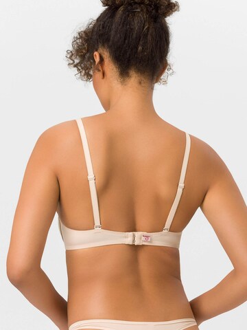 BeeDees T-shirt Bra 'Stepy Soft WDP' in Beige