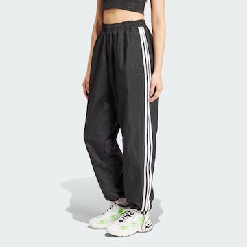 ADIDAS ORIGINALS Loosefit Broek in Zwart: voorkant