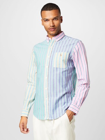 Coupe regular Chemise Polo Ralph Lauren en mélange de couleurs : devant