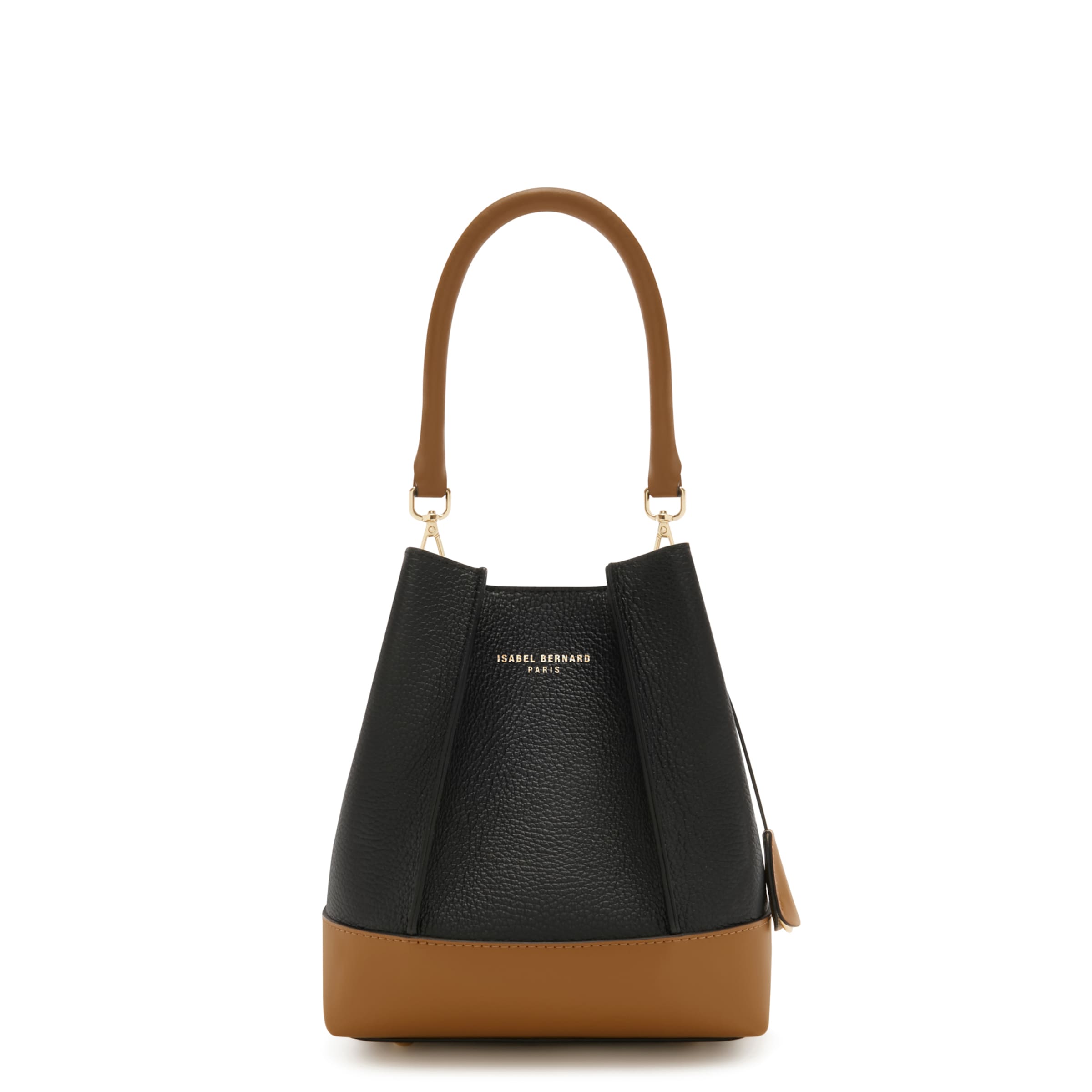 Isabel Bernard Handbag in Black: front