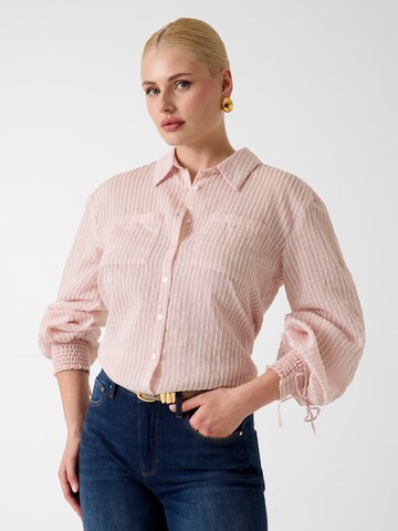 GUESS Bluse in Pink: Vorderseite