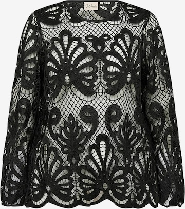 Wasabi Concept Halenka 'Saga' – černá: přední strana