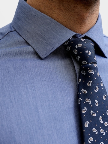 JACK & JONES Slim Fit Skjorte 'JPRBLAParker' i blå
