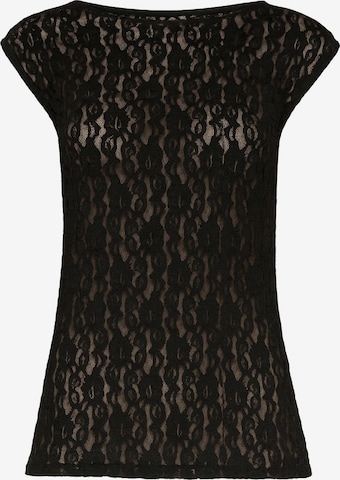 SASSYCLASSY Top in Schwarz: Vorderseite