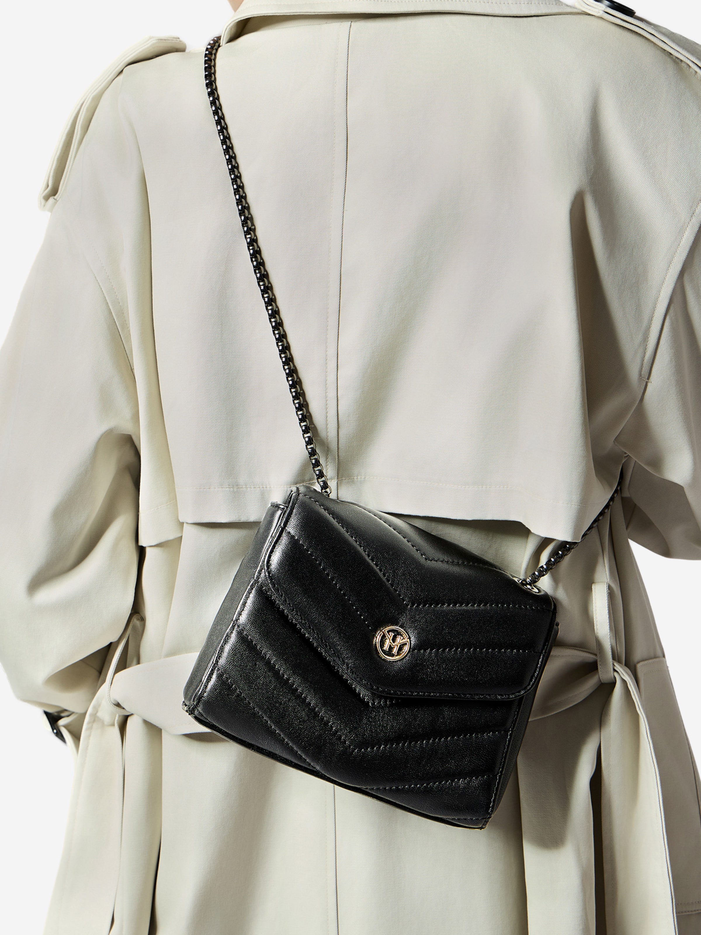 Victoria Hyde Handtasche ' New English Lady ' in Schwarz