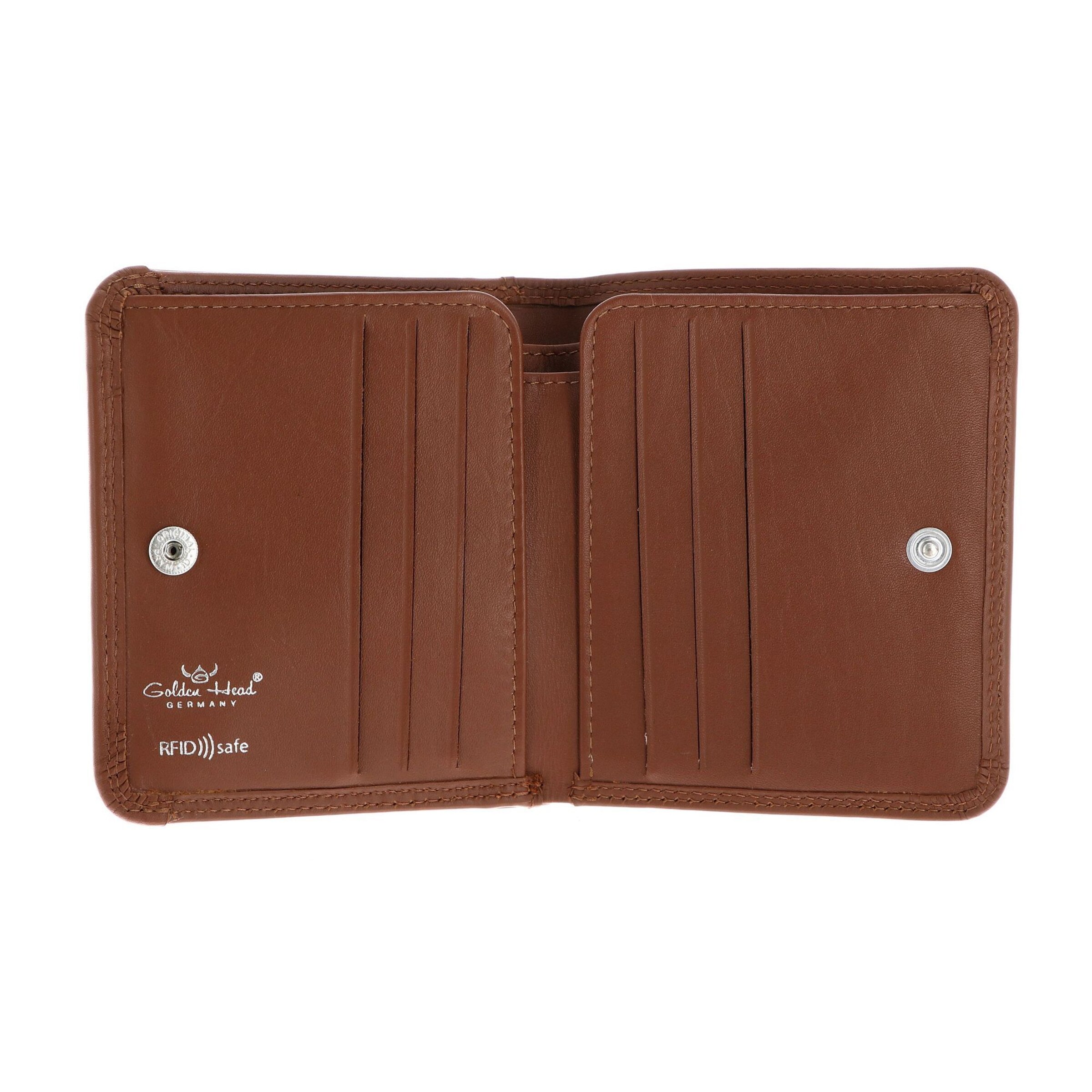 Porte-monnaies 'Polo' GOLDEN HEAD en marron