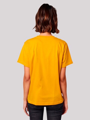 T-shirt 'Halloween University Wicked witch' F4NT4STIC en jaune