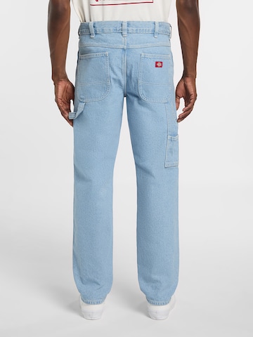 DICKIES regular Jeans '993 REGULAR TAPERED CARPENTER JEANS' i blå