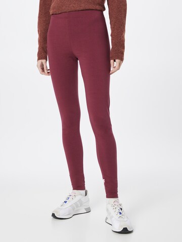 Blutsgeschwister Skinny Leggings in Red: front