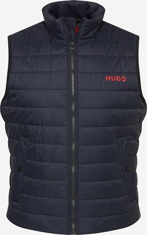 HUGO Vest 'Bentino' in Blue: front
