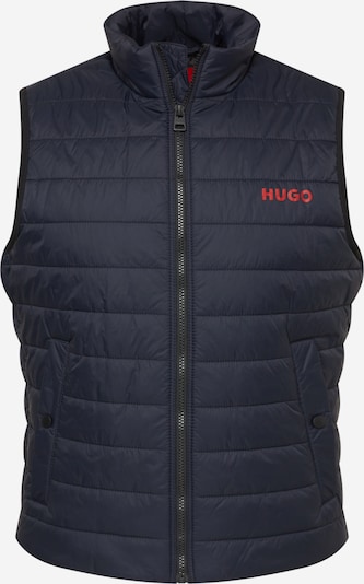 HUGO Red Bodywarmer 'Bentino' in de kleur Navy / Rood, Productweergave