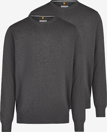 redmond Sweater 'Basic' in Grey: front