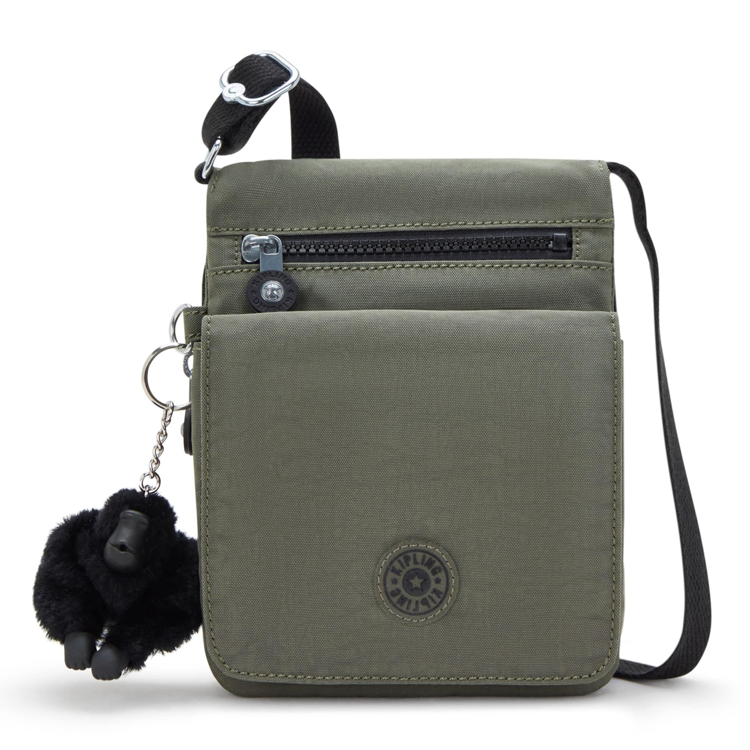 KIPLING Crossbody bag 'New Eldorado' in Green: front