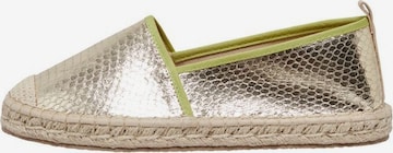 ONLY Espadrilles in Gold: front