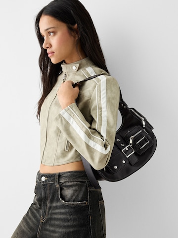 Bershka Shoulder Bag in Black