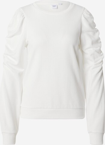 Sweat-shirt GAP en blanc : devant